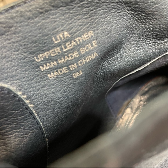 Jeffery Campbell Lita Blue Suede Lace Up Platforms - Picture 13 of 15